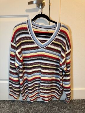 Abercrombie & Fitch Dad V-Neck Sweater
